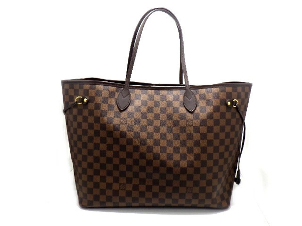 LOUIS VUITTON Neverfull Tote Bag Damier